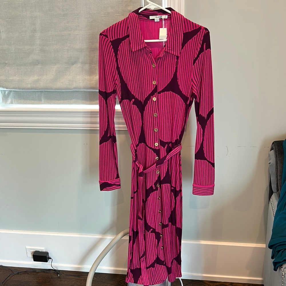 BODEN Pink and Purple Women's Dress